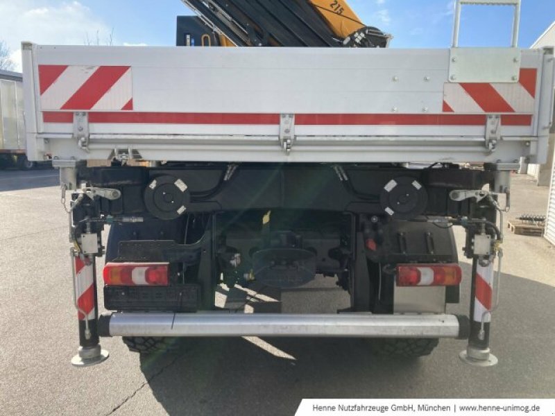 Unimog van het type Mercedes-Benz Unimog U 427 mit Kran, Gebrauchtmaschine in Heimstetten (Foto 8)