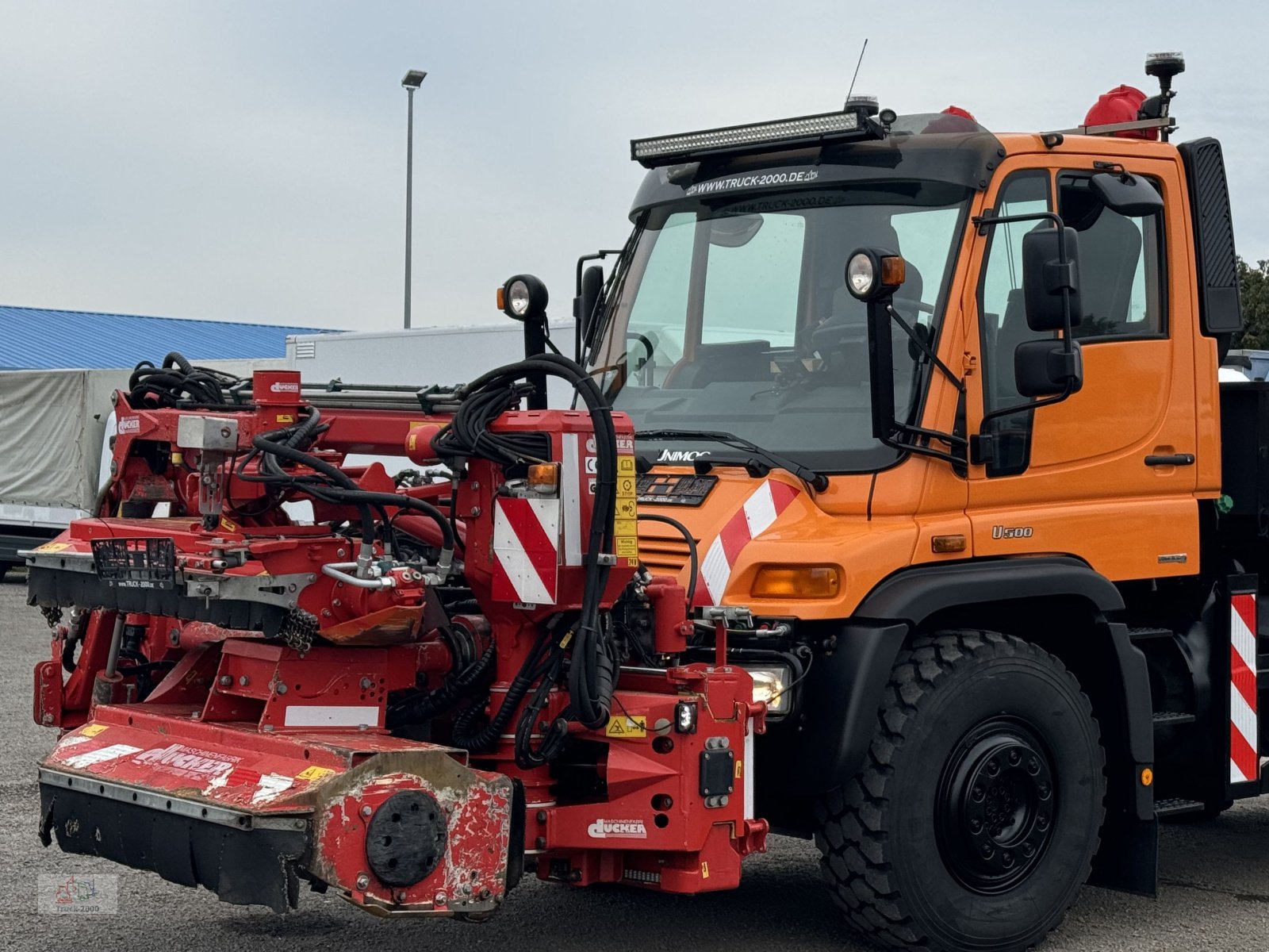 Unimog del tipo Mercedes-Benz Unimog U 500, Gebrauchtmaschine en Sottrum (Imagen 3)