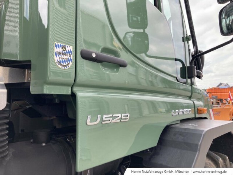 Unimog typu Mercedes-Benz Unimog U 529 Agrar, Gebrauchtmaschine w Heimstetten (Zdjęcie 8)