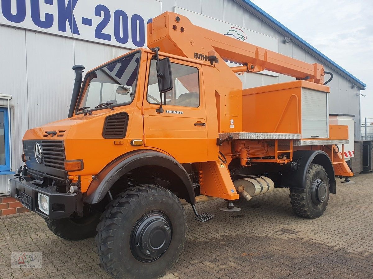 Unimog typu Mercedes-Benz Unimog U1850 L 4x4 Ruthmann Steiger 17m seitl.12m 1.Hd, Gebrauchtmaschine v Sottrum (Obrázok 2)