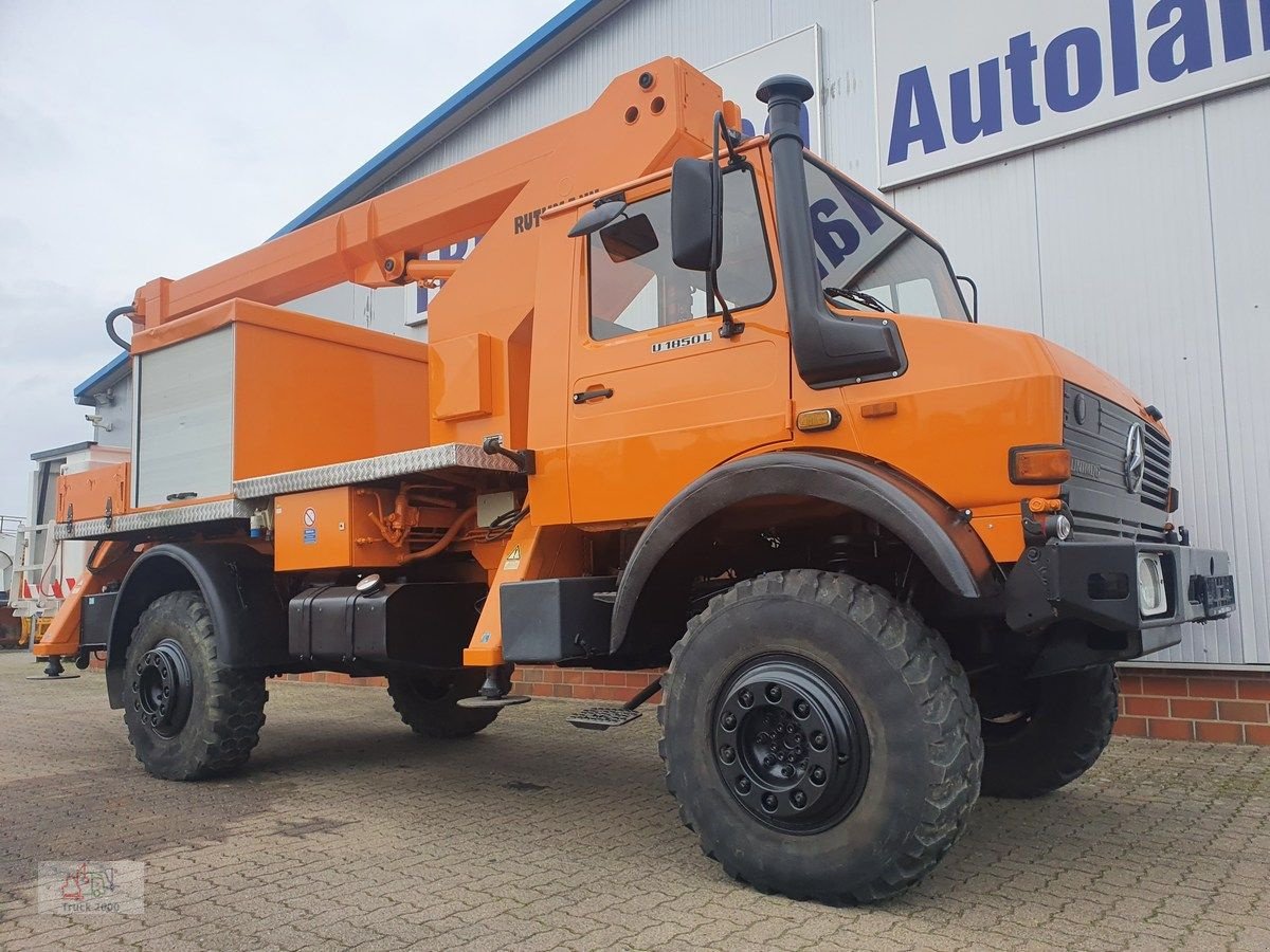 Unimog tipa Mercedes-Benz Unimog U1850 L 4x4 Ruthmann Steiger 17m seitl.12m 1.Hd, Gebrauchtmaschine u Sottrum (Slika 3)