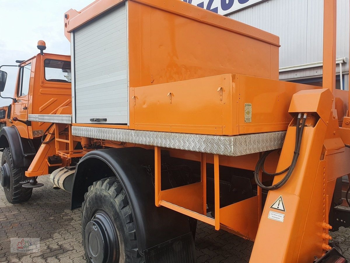 Unimog du type Mercedes-Benz Unimog U1850 L 4x4 Ruthmann Steiger 17m seitl.12m 1.Hd, Gebrauchtmaschine en Sottrum (Photo 5)