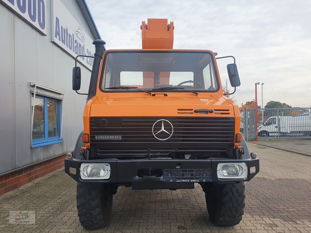 Unimog des Typs Mercedes-Benz Unimog U1850 L 4x4 Ruthmann Steiger 17m seitl.12m 1.Hd, Gebrauchtmaschine in Sottrum (Bild 7)