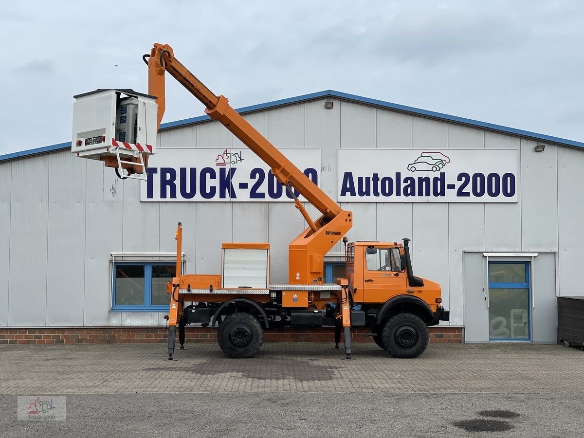 Unimog a típus Mercedes-Benz Unimog U1850 L 4x4 Ruthmann Steiger 17m seitl.12m 1.Hd, Gebrauchtmaschine ekkor: Sottrum (Kép 9)