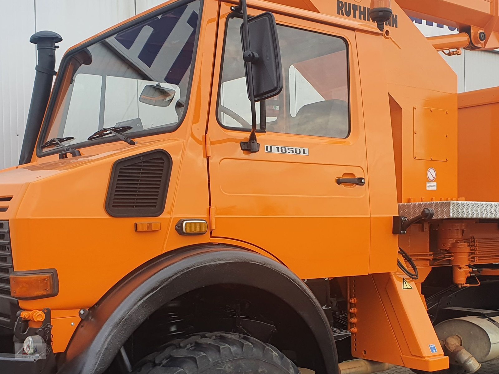 Unimog от тип Mercedes-Benz Unimog U1850 L 4x4 Ruthmann Steiger 17m seitl.12m 1.Hd, Gebrauchtmaschine в Sottrum (Снимка 20)