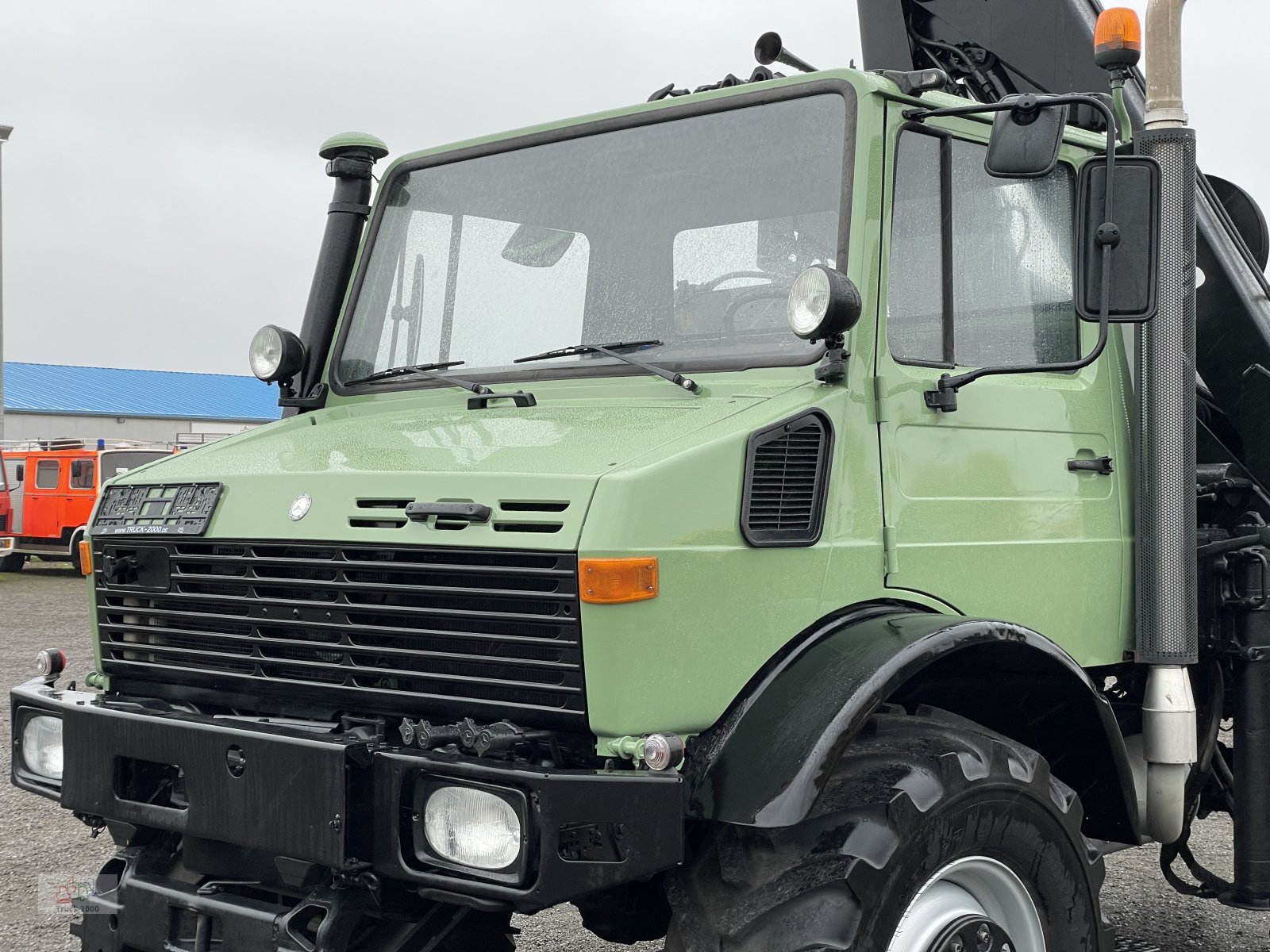 Unimog типа Mercedes-Benz Unimog U437 4x4 mit Hiab Kran + Zapfwelle + AHK 29 t., Gebrauchtmaschine в Sottrum (Фотография 19)