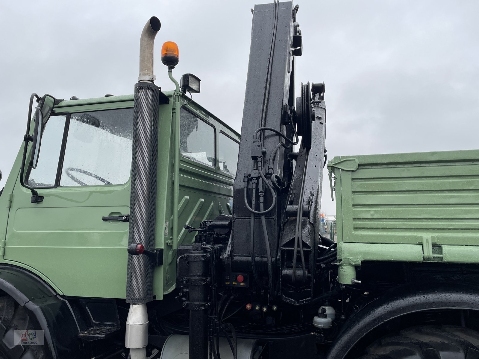 Unimog typu Mercedes-Benz Unimog U437 4x4 mit Hiab Kran + Zapfwelle + AHK 29 t., Gebrauchtmaschine v Sottrum (Obrázok 23)