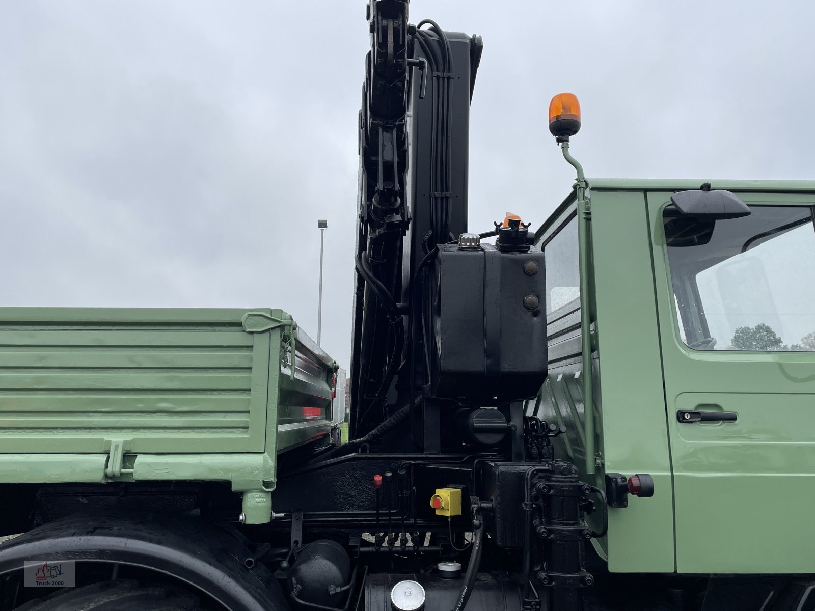 Unimog typu Mercedes-Benz Unimog U437 4x4 mit Hiab Kran + Zapfwelle + AHK 29 t., Gebrauchtmaschine v Sottrum (Obrázok 24)