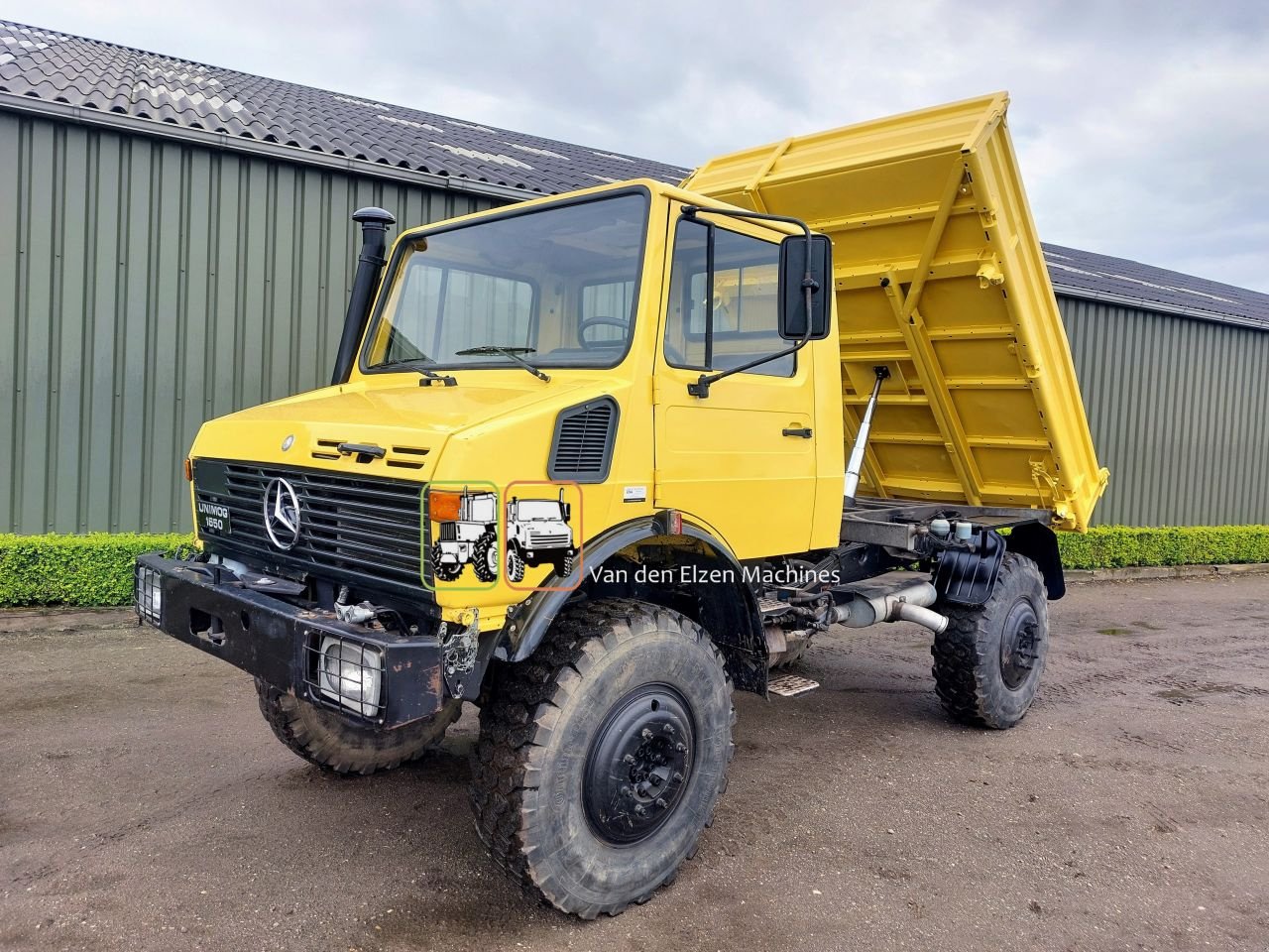 Unimog от тип Sonstige Mercedes Benz Unimog U1650, Gebrauchtmaschine в Odiliapeel (Снимка 4)