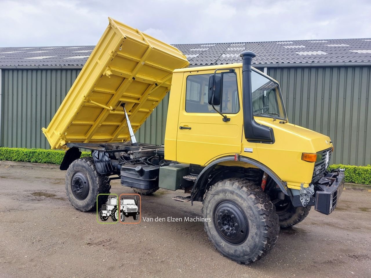 Unimog Türe ait Sonstige Mercedes Benz Unimog U1650, Gebrauchtmaschine içinde Odiliapeel (resim 2)