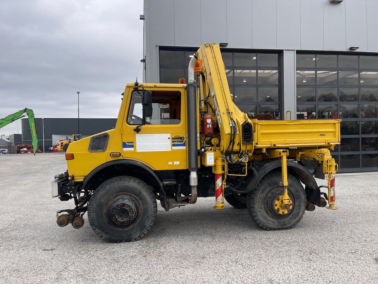 Unimog du type Sonstige Unimog 1600 ZW Turbo Rail met kraan, Gebrauchtmaschine en Holten (Photo 2)