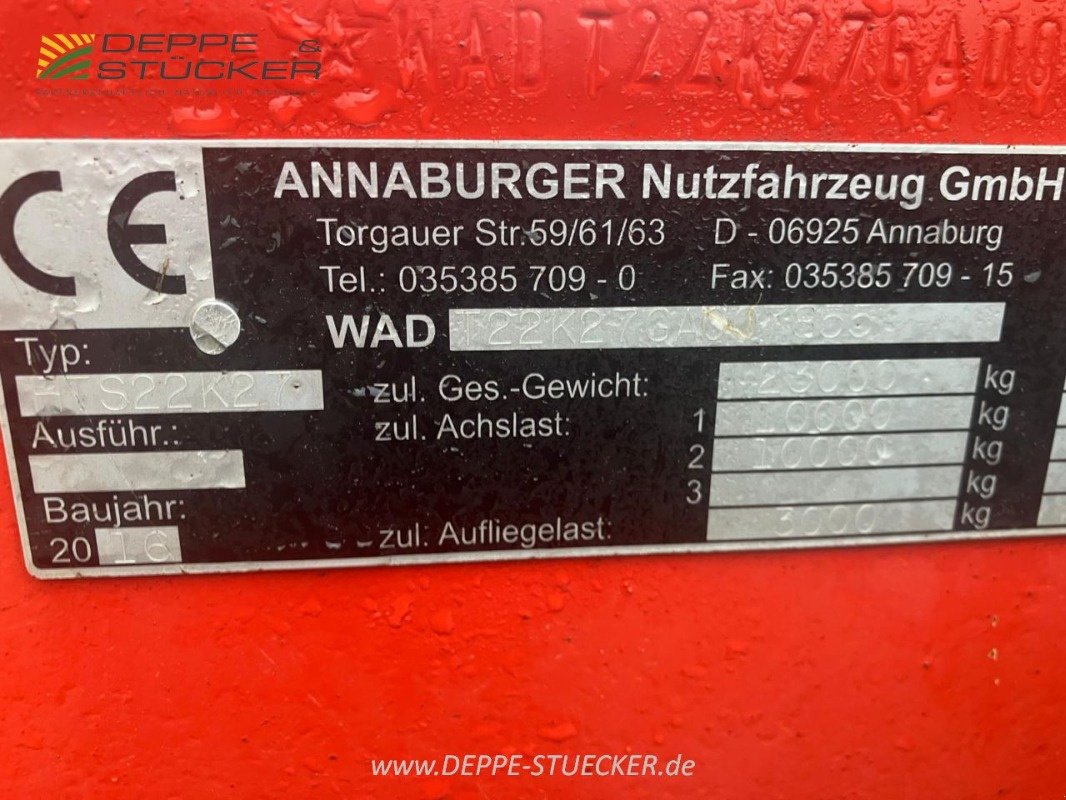 Vakuumfass van het type Annaburger HTS22K27, Gebrauchtmaschine in Wettin-Löbejun (Foto 15)