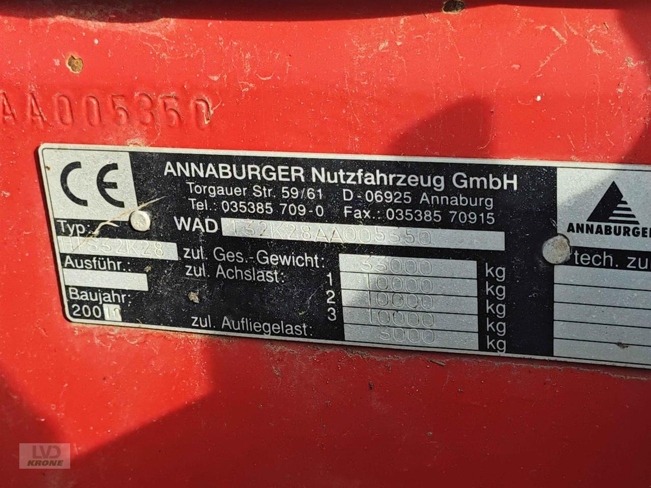 Vakuumfass tipa Annaburger HTS32K28, Gebrauchtmaschine u Zorbau (Slika 15)