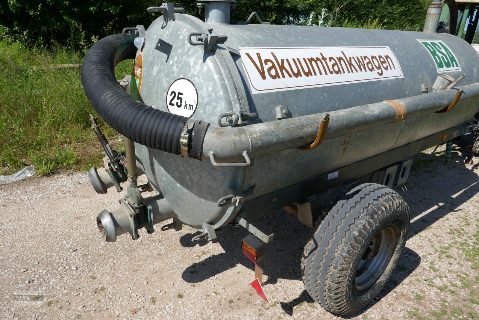 Vakuumfass typu BSA 3000 Liter Vacuumfaß im sehr gutem Zustand, Gebrauchtmaschine w Langenzenn (Zdjęcie 4)