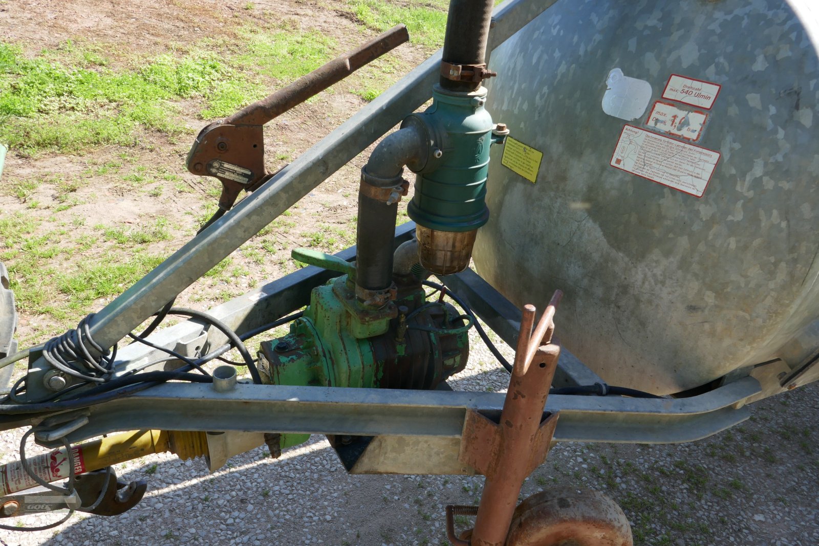 Vakuumfass typu BSA 3000 Liter Vacuumfaß im sehr gutem Zustand, Gebrauchtmaschine w Langenzenn (Zdjęcie 6)