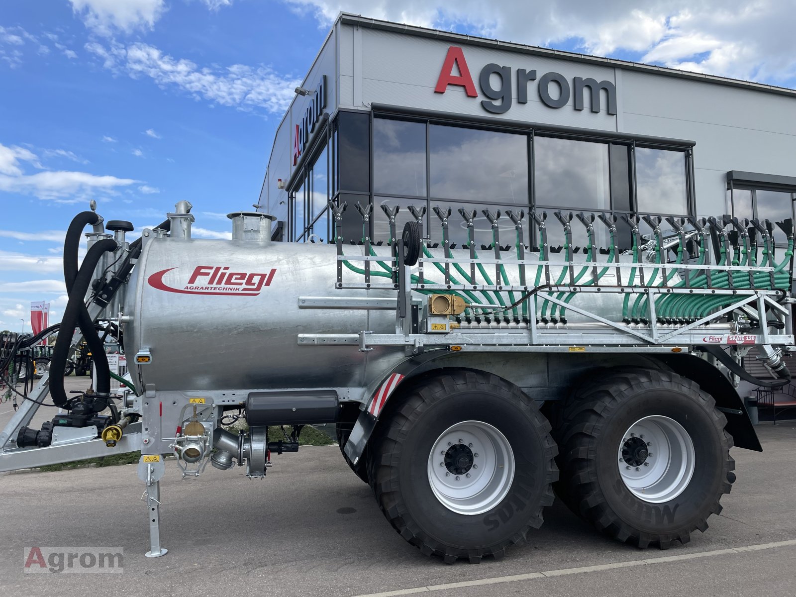 Vakuumfass del tipo Fliegl VFW 12000 MAXXLine, Neumaschine In Meißenheim-Kürzell (Immagine 2)