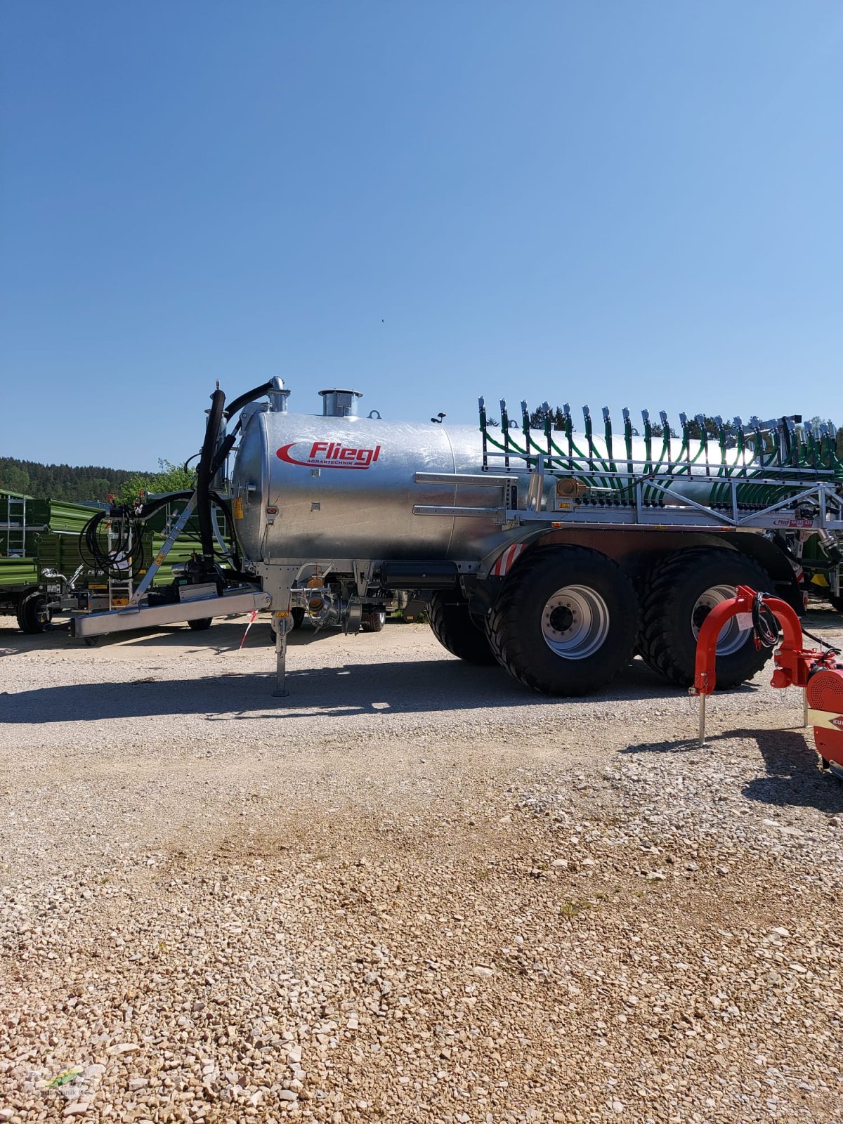 Vakuumfass van het type Fliegl VFW 16000 MAXX Line Plus Tandem, Neumaschine in Pegnitz-Bronn (Foto 1)