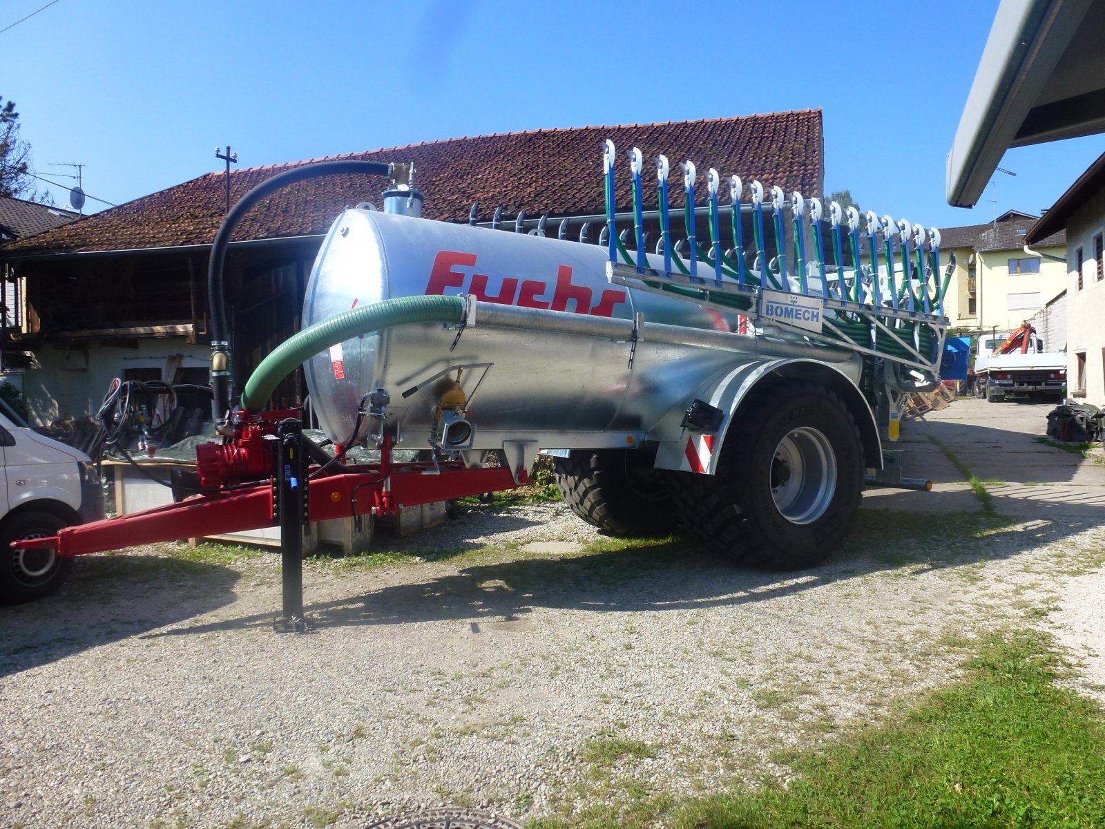 Vakuumfass del tipo Fuchs VK 10E, Gebrauchtmaschine In Waldkraiburg (Immagine 7)