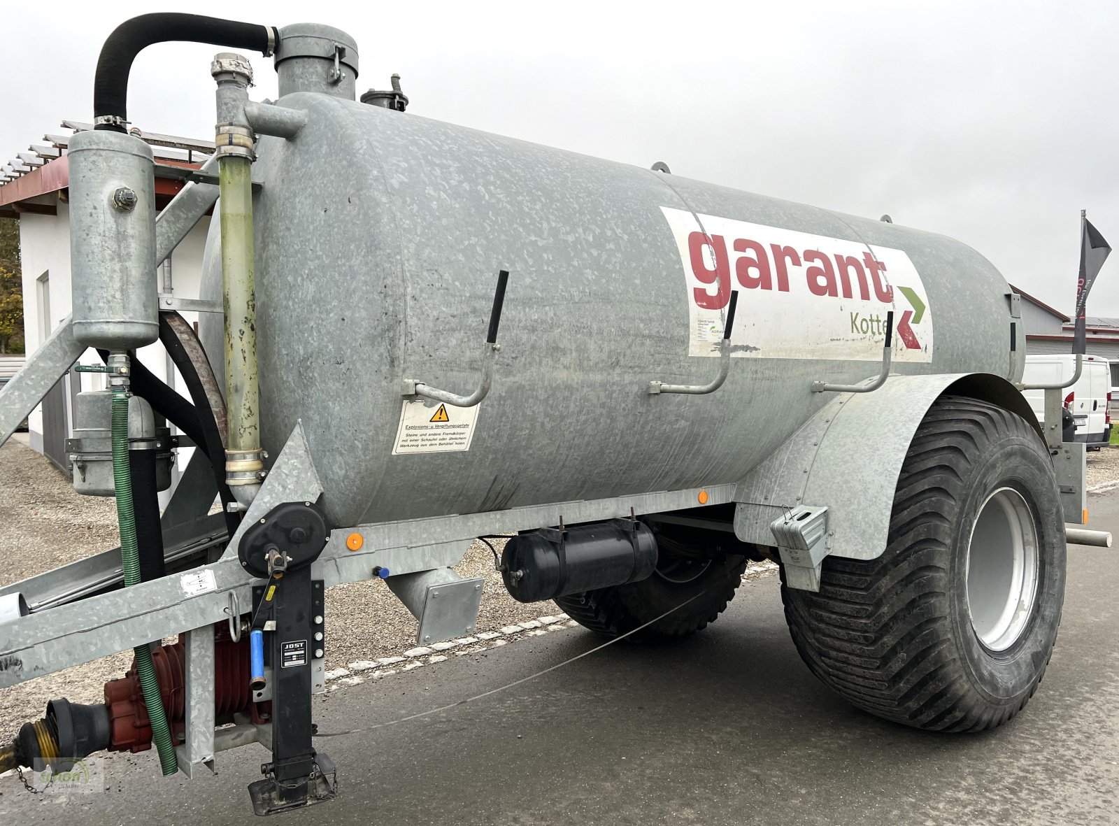 Vakuumfass du type Garant Kotte Garant V 11700 mit großer 850/50-30,5 Bereifung und im guten Zustand, Gebrauchtmaschine en Burgrieden (Photo 1)