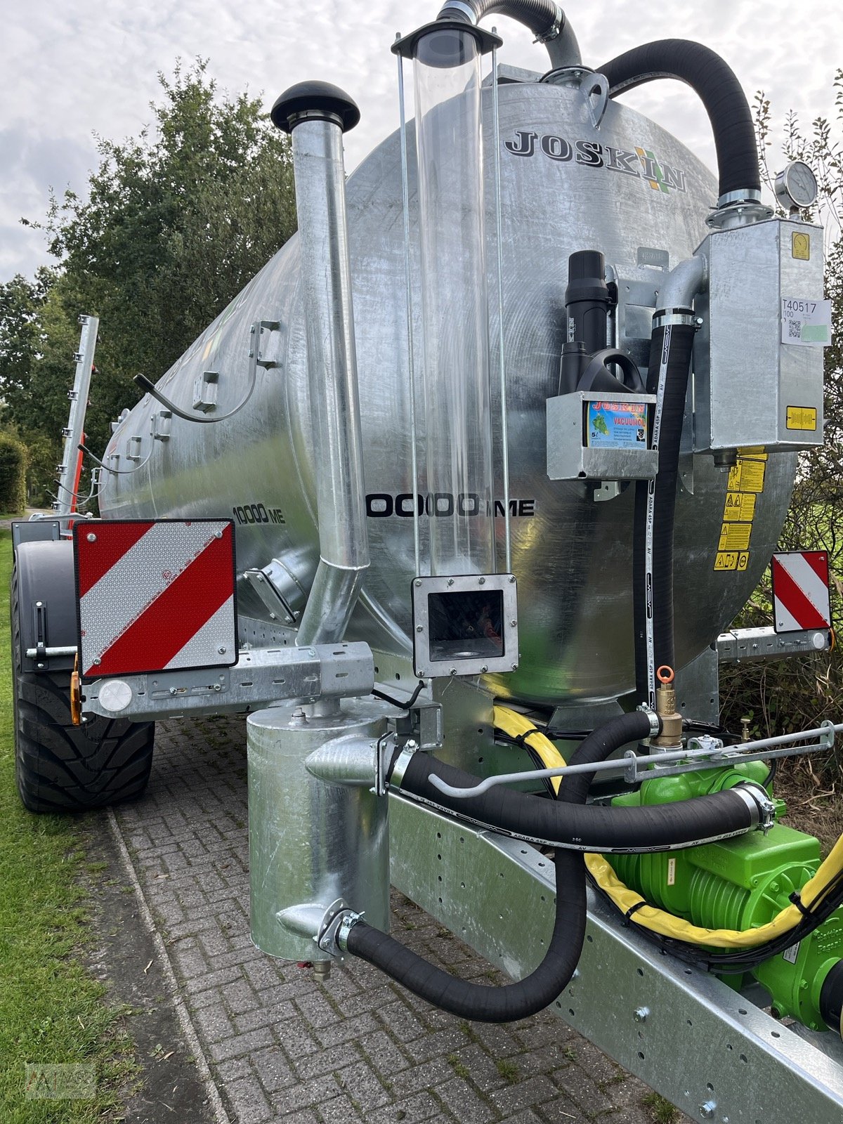 Vakuumfass des Typs Joskin Modulo 2 10000l mit Mastek Schleppschuh 7,5m Vorführer, Neumaschine in Südbrookmerland (Bild 11)