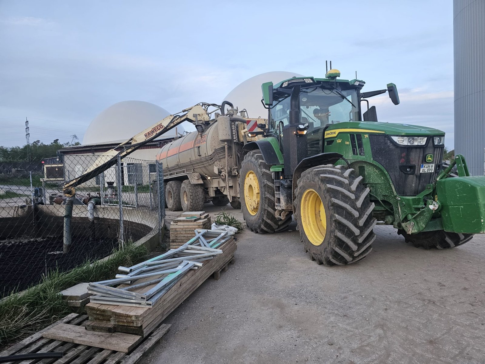 Vakuumfass del tipo Kaweco Fass, Gebrauchtmaschine en Lonnerstadt  (Imagen 2)