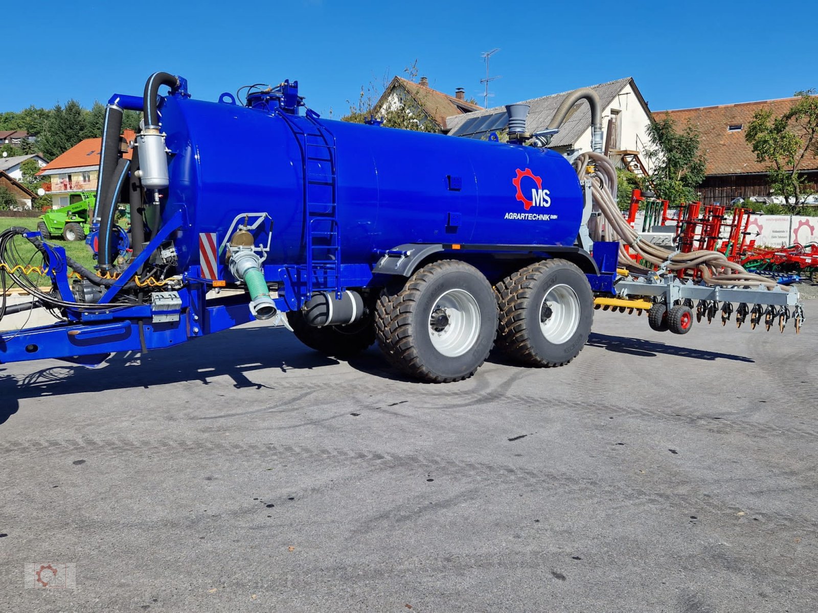 Vakuumfass tip Kobzarenko VNC-16 Kreiselpumpe Schlitzgerät Güllefass, Neumaschine in Tiefenbach (Poză 13)