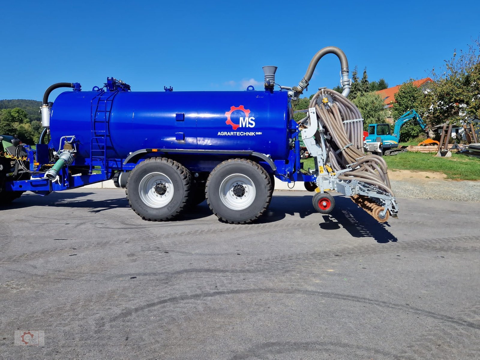 Vakuumfass tip Kobzarenko VNC-16 Kreiselpumpe Schlitzgerät Güllefass, Neumaschine in Tiefenbach (Poză 14)