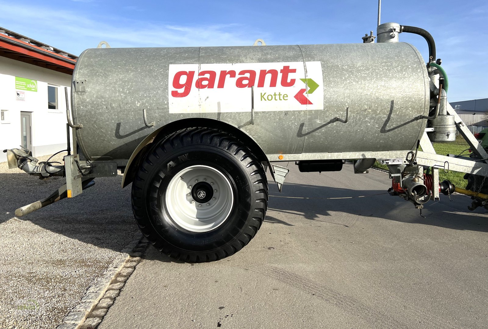 Vakuumfass del tipo Kotte Garant V 11700 mit großer 850/50-30,5 Bereifung und im guten Zustand, Gebrauchtmaschine en Burgrieden (Imagen 11)