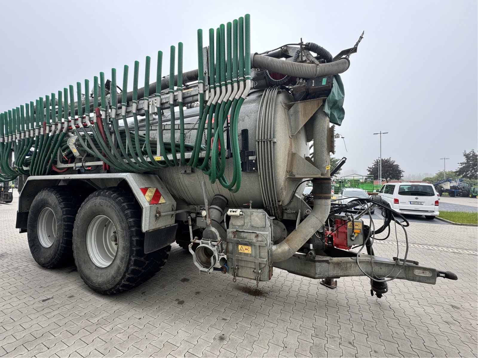 Vakuumfass Türe ait Meyer-Lohne 18.500 L Pumptankwagen, Gebrauchtmaschine içinde Bad Oldesloe (resim 2)