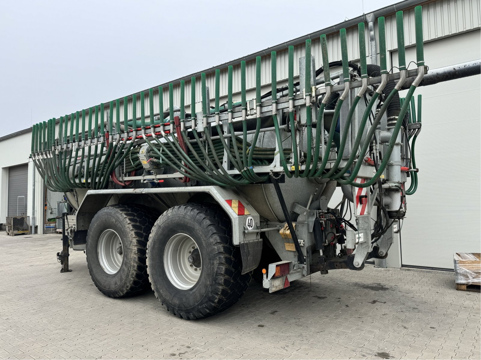 Vakuumfass tip Meyer-Lohne 18.500 L Pumptankwagen, Gebrauchtmaschine in Bad Oldesloe (Poză 3)