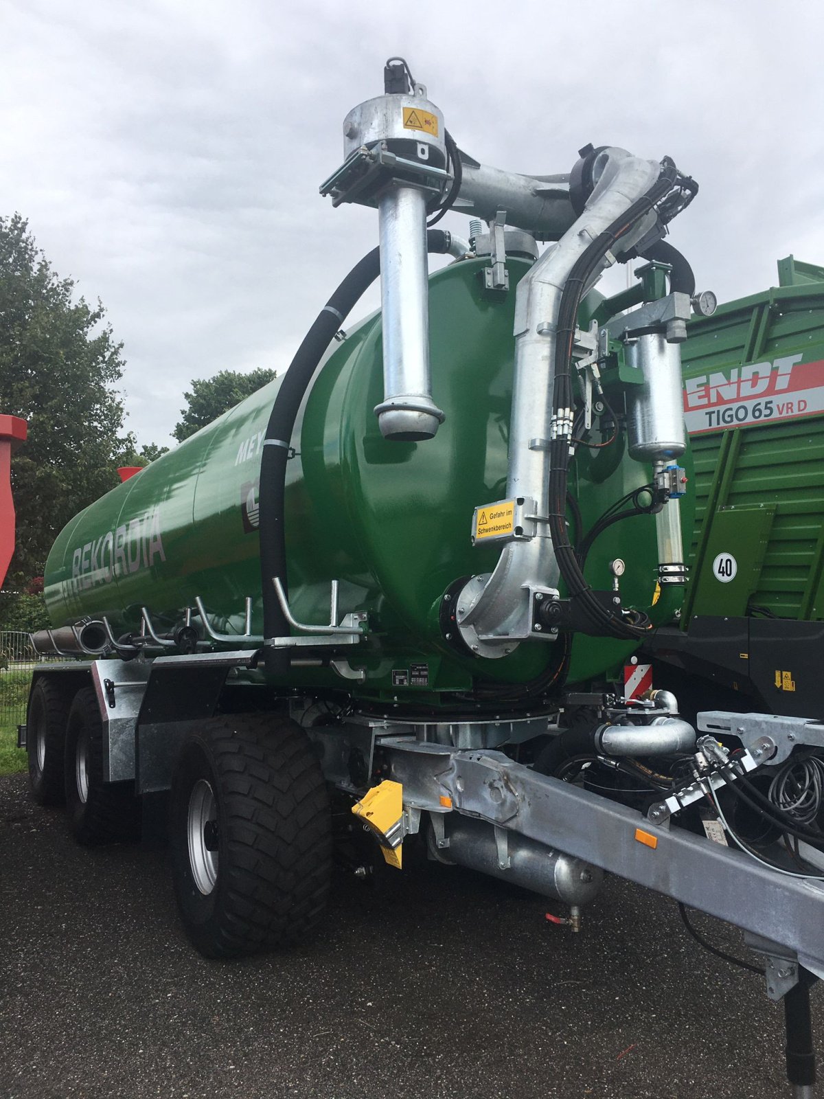 Vakuumfass van het type Meyer-Lohne Rekordia Cargo 25.000 Ltr., Neumaschine in Bevern (Foto 2)