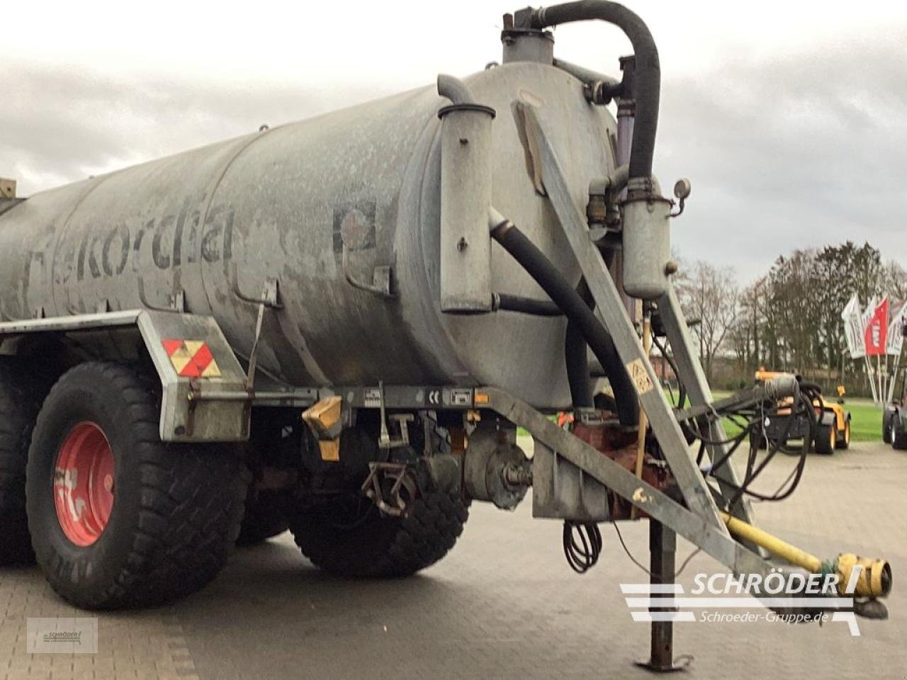 Vakuumfass tipa Meyer-Lohne REKORDIA VW 18000 T, Gebrauchtmaschine u Lastrup (Slika 4)