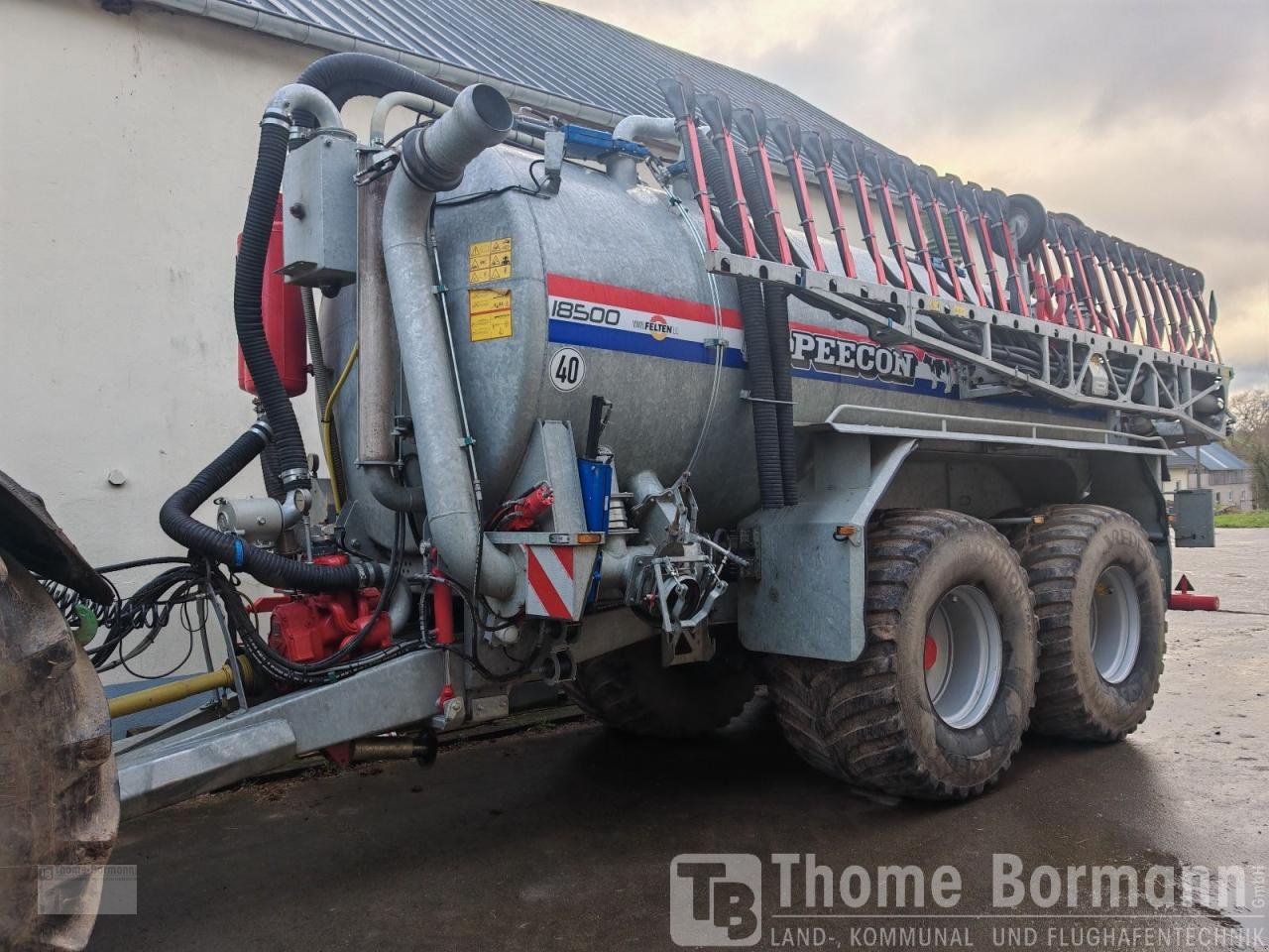 Vakuumfass tip Peecon TZ 18500 Euroline, Gebrauchtmaschine in Prüm (Poză 1)