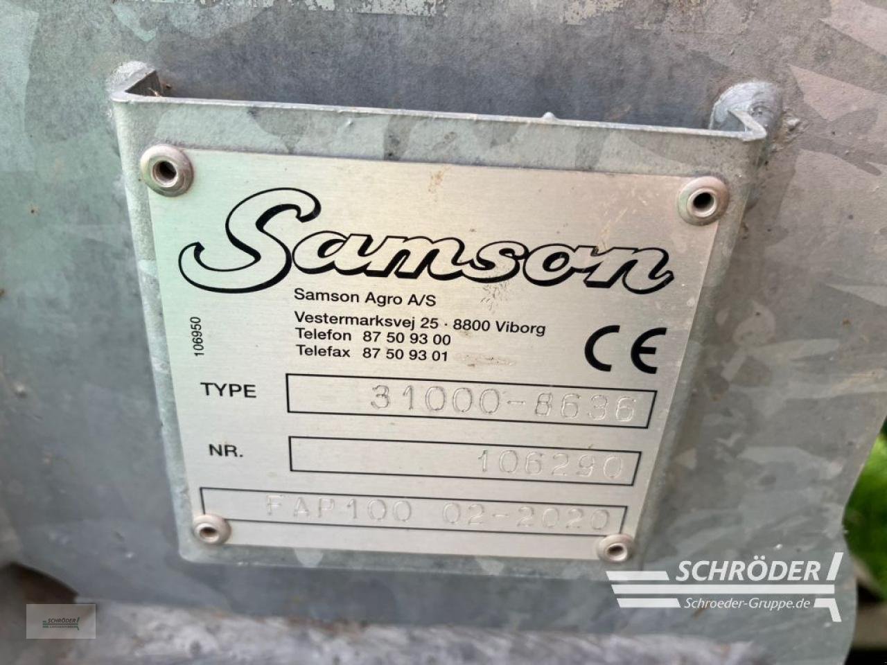 Vakuumfass typu Samson PG II 31 + VOGELSANG SWINGMAX 3, Gebrauchtmaschine w Twistringen (Zdjęcie 5)