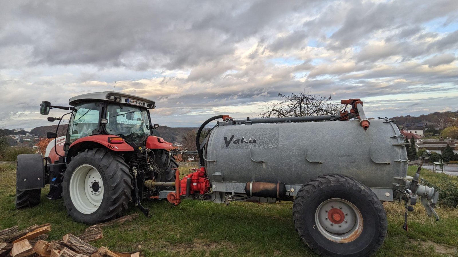 Vakuumfass del tipo Vakutec VA-K 5000 Kombifass, Gebrauchtmaschine In Wiesen (Immagine 1)