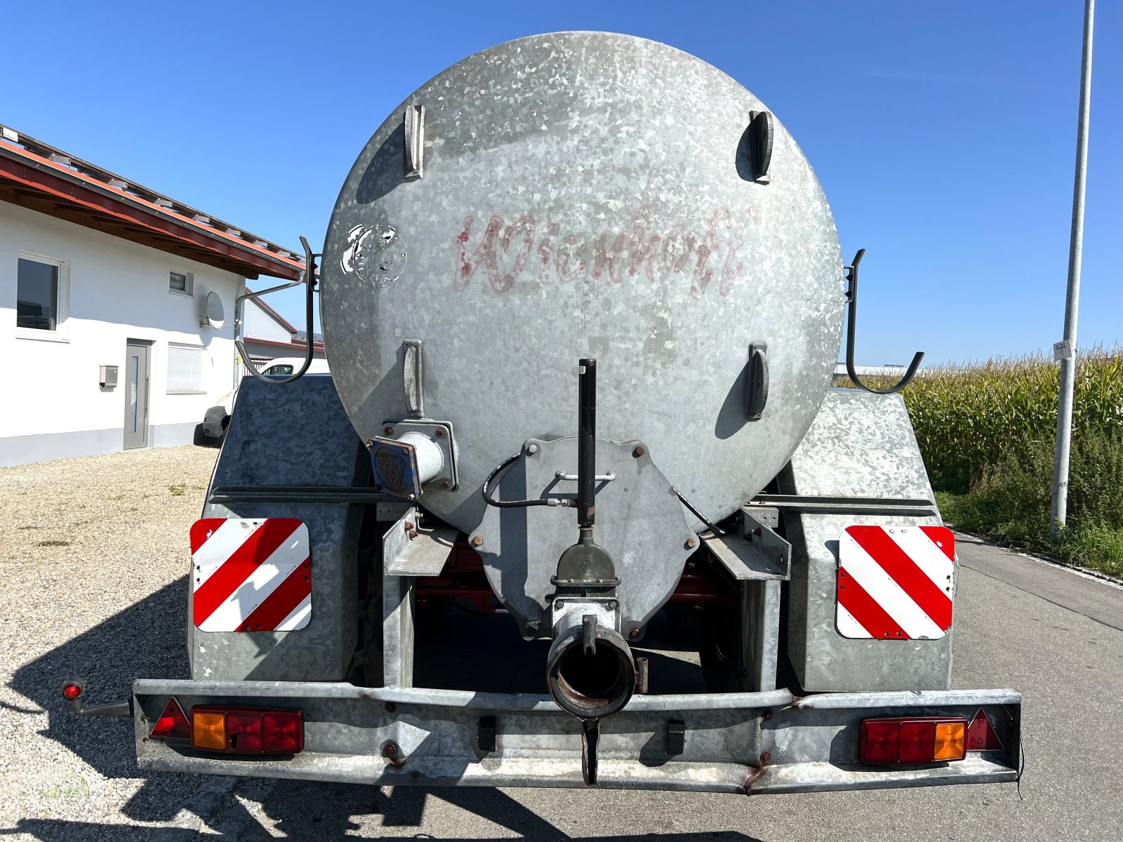 Vakuumfass типа Wienhoff 14000 Liter Vakuumfass mit Nachlauflenkachse und Turbofüller, Gebrauchtmaschine в Amtzell (Фотография 5)