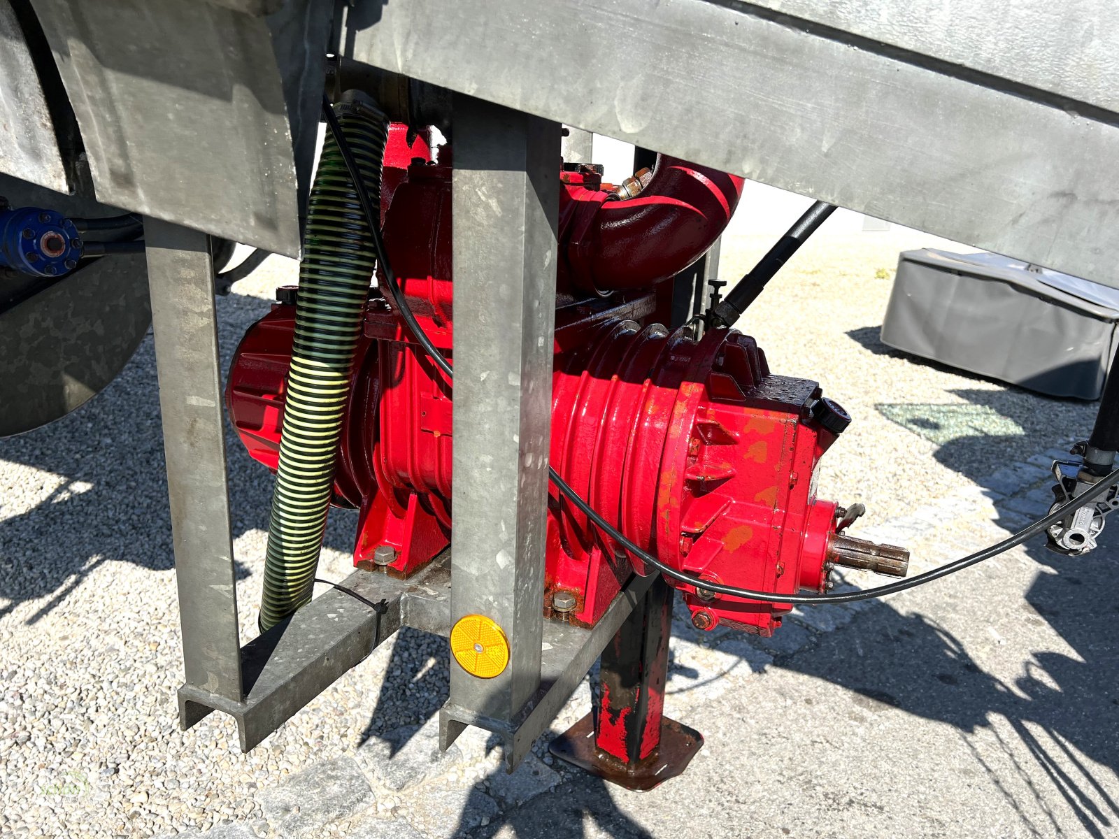 Vakuumfass tip Wienhoff 14000 Liter Vakuumfass mit Nachlauflenkachse und Turbofüller, Gebrauchtmaschine in Amtzell (Poză 16)