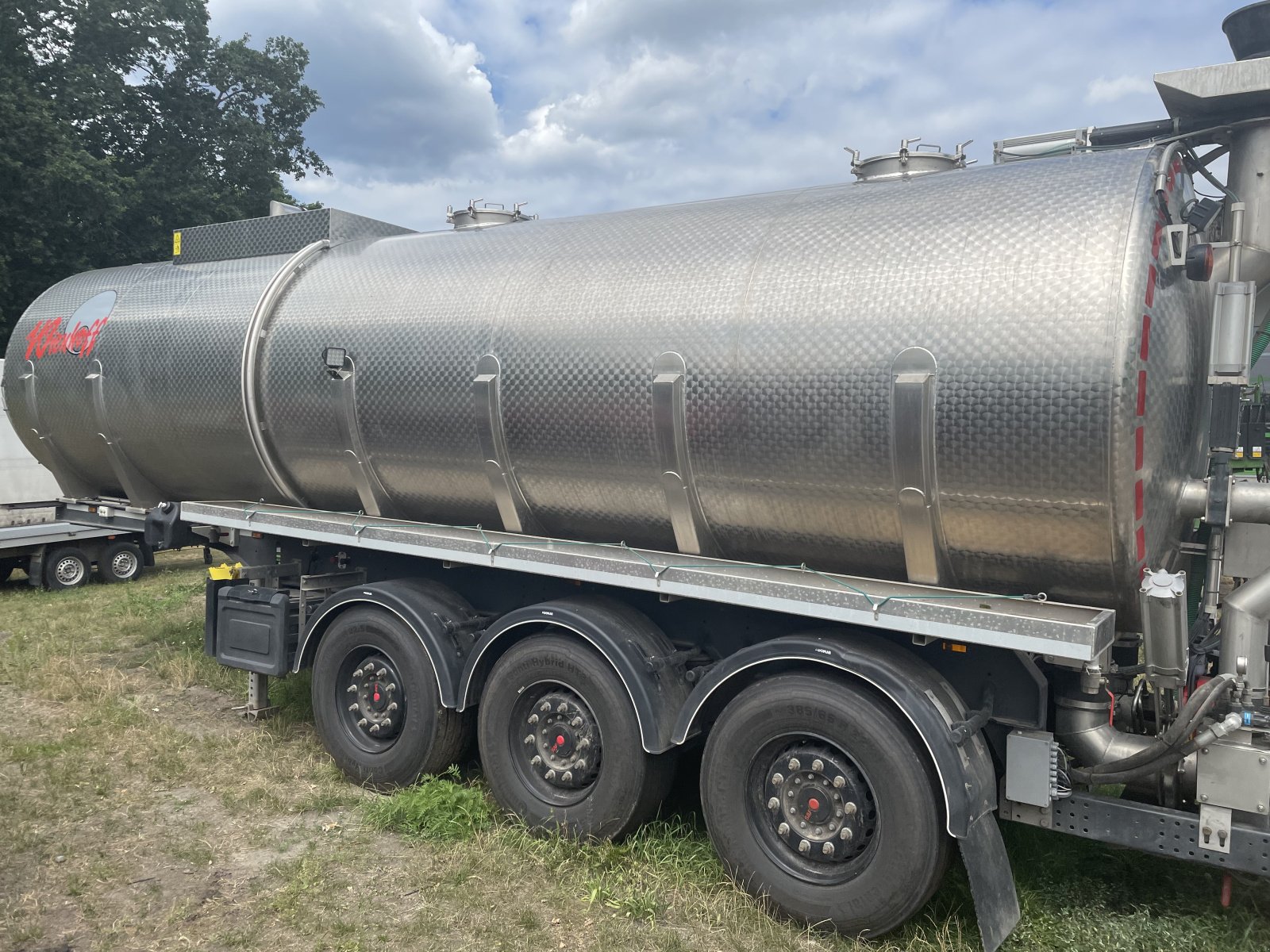 Vakuumfass tipa Wienhoff 30.000 ltr.Tanksattelauflieger, Gebrauchtmaschine u Voitze (Slika 1)