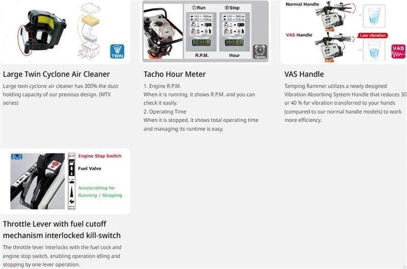 Vibrations-Stampfer del tipo Sonstige MT-e55 Jordloppe/Stamper på EL, Gebrauchtmaschine en Aalborg SV (Imagen 3)