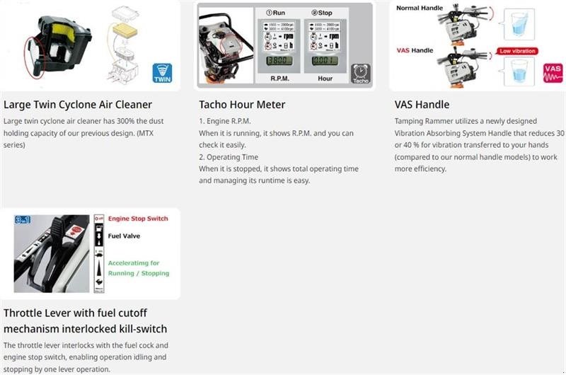 Vibrations-Stampfer typu Sonstige MTR-40H Jordloppe/Stamper, Gebrauchtmaschine w Aalborg SV (Zdjęcie 3)