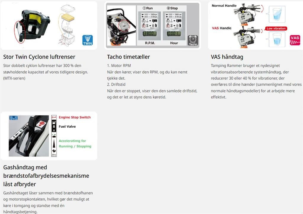 Vibrations-Stampfer del tipo Sonstige MTX-50E Jordloppe/Stamper, Gebrauchtmaschine en Aalborg SV (Imagen 3)