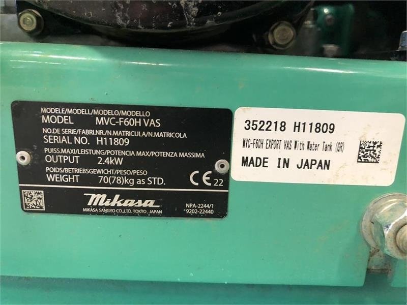 Vibrations-Stampfer del tipo Sonstige MVC-F60H VAS, Gebrauchtmaschine en Aalborg SV (Imagen 5)