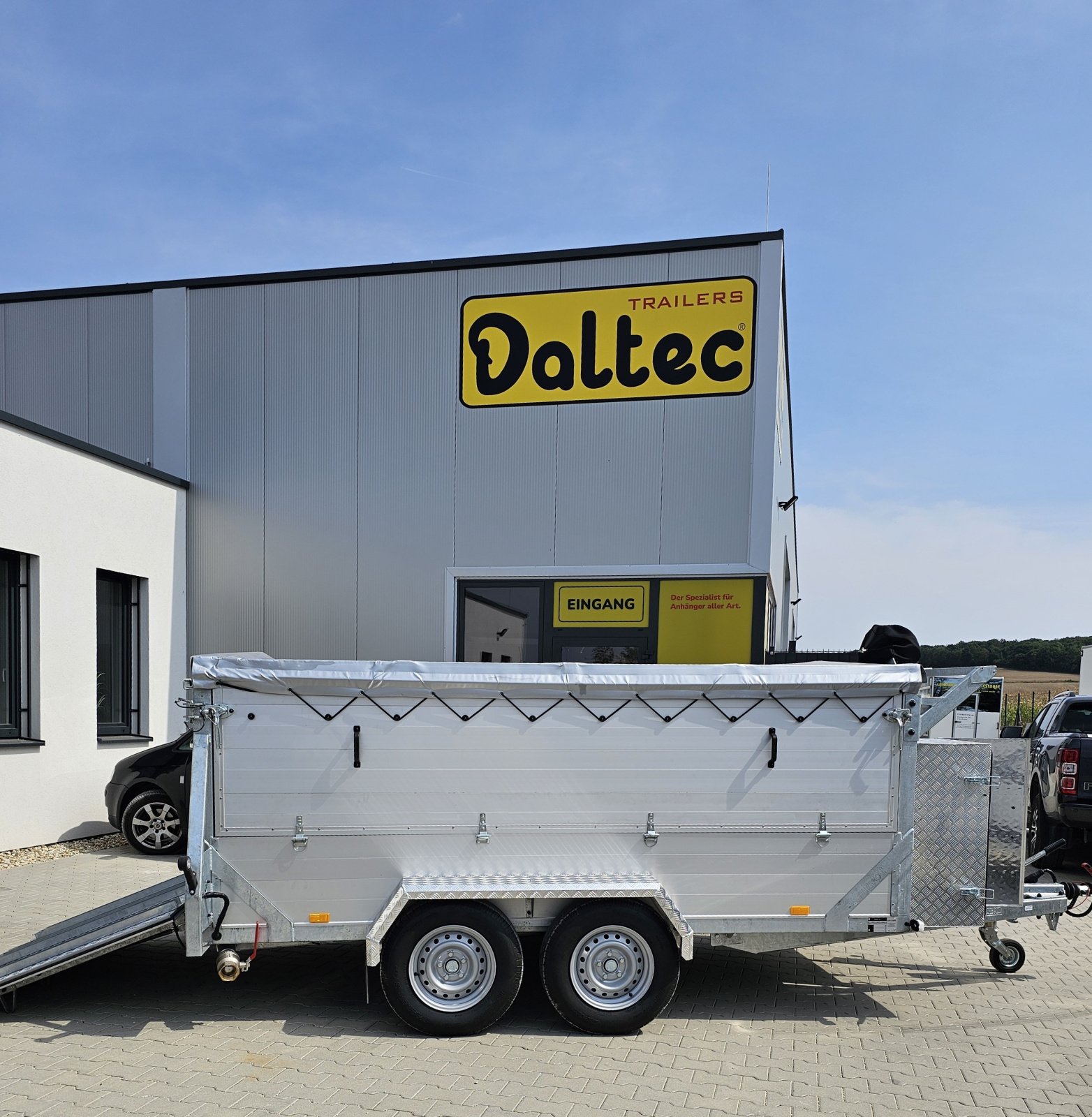 Viehanhänger типа Daltec Schlachtanhänger T-Trailer III, Neumaschine в Harmannsdorf (Фотография 2)