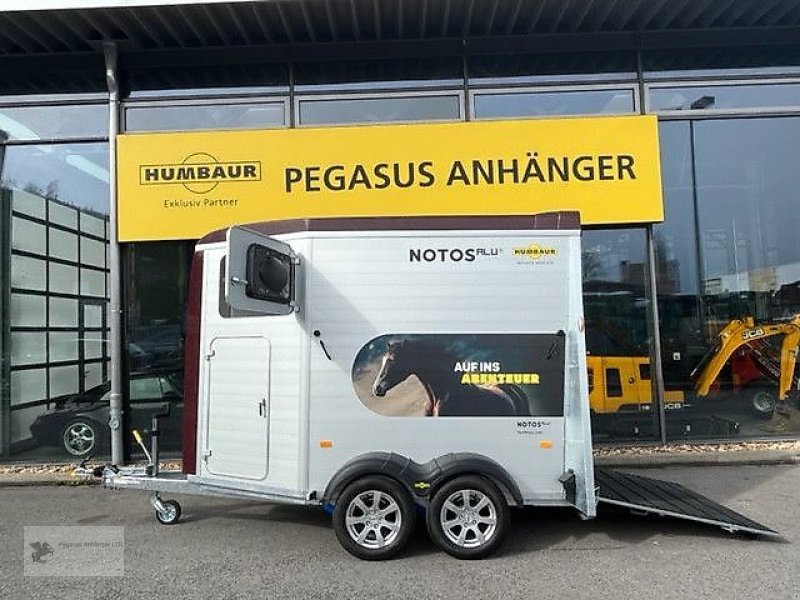 Viehanhänger van het type Humbaur Notos Alu 2-Pferdeanhänger 2,4t. SK DS Neu, Gebrauchtmaschine in Gevelsberg (Foto 4)