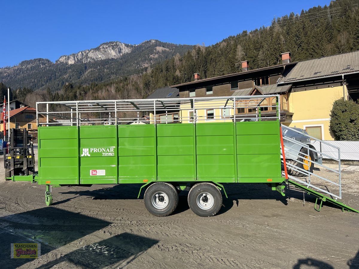 Viehanhänger van het type PRONAR Pronar T046/1 (Kurier10) mit Stahlaufbau, Neumaschine in Kötschach (Foto 20)