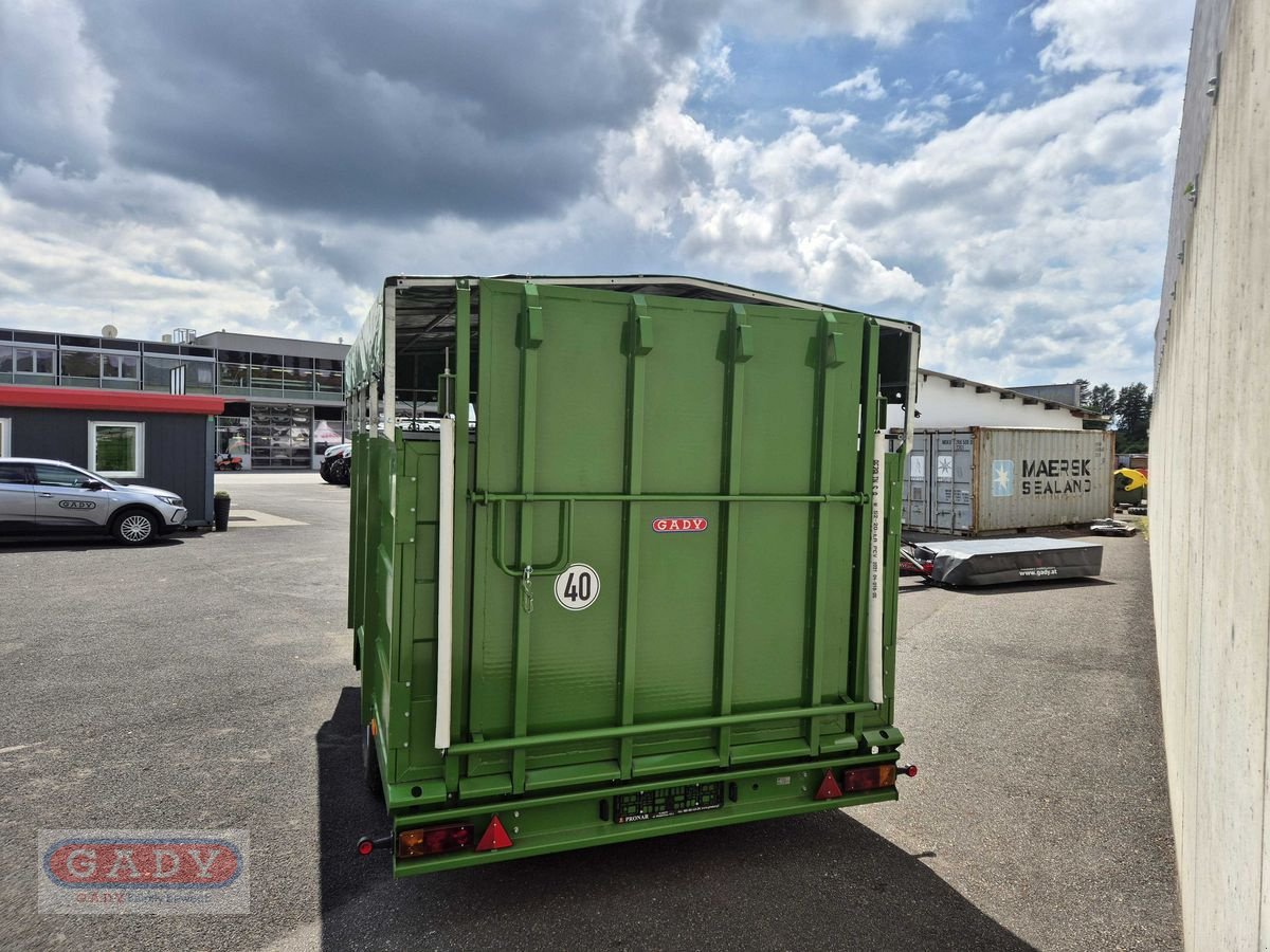 Viehanhänger van het type PRONAR T046 VIEHTRANSPORTANHAENGER, Neumaschine in Lebring (Foto 3)