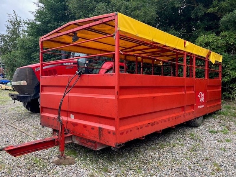 Viehanhänger of the type Sonstige 6 meter kreaturvogn med Hydraulik., Gebrauchtmaschine in Glamsbjerg (Picture 1)