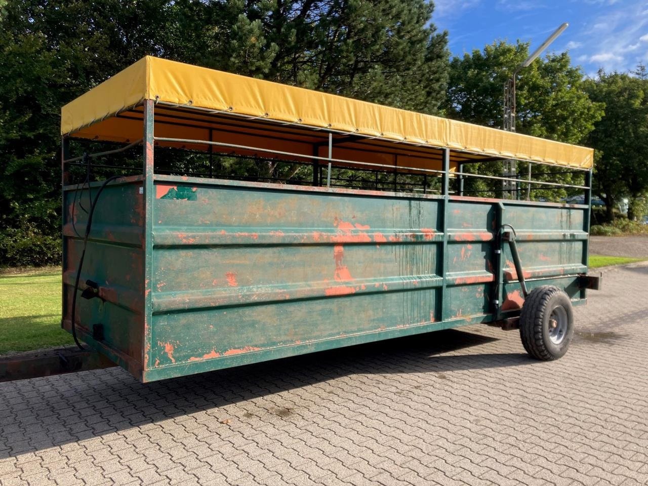 Viehanhänger du type Sonstige 6X2M KREATURVOGN, Gebrauchtmaschine en Tim (Photo 1)