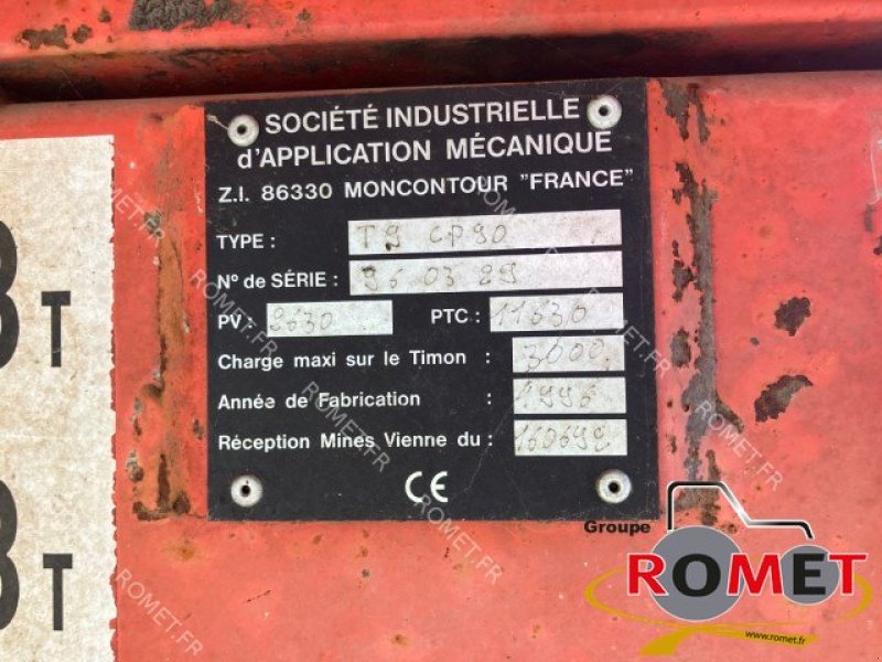 Viehanhänger tip Sonstige T9CP90, Gebrauchtmaschine in Gennes sur glaize (Poză 3)