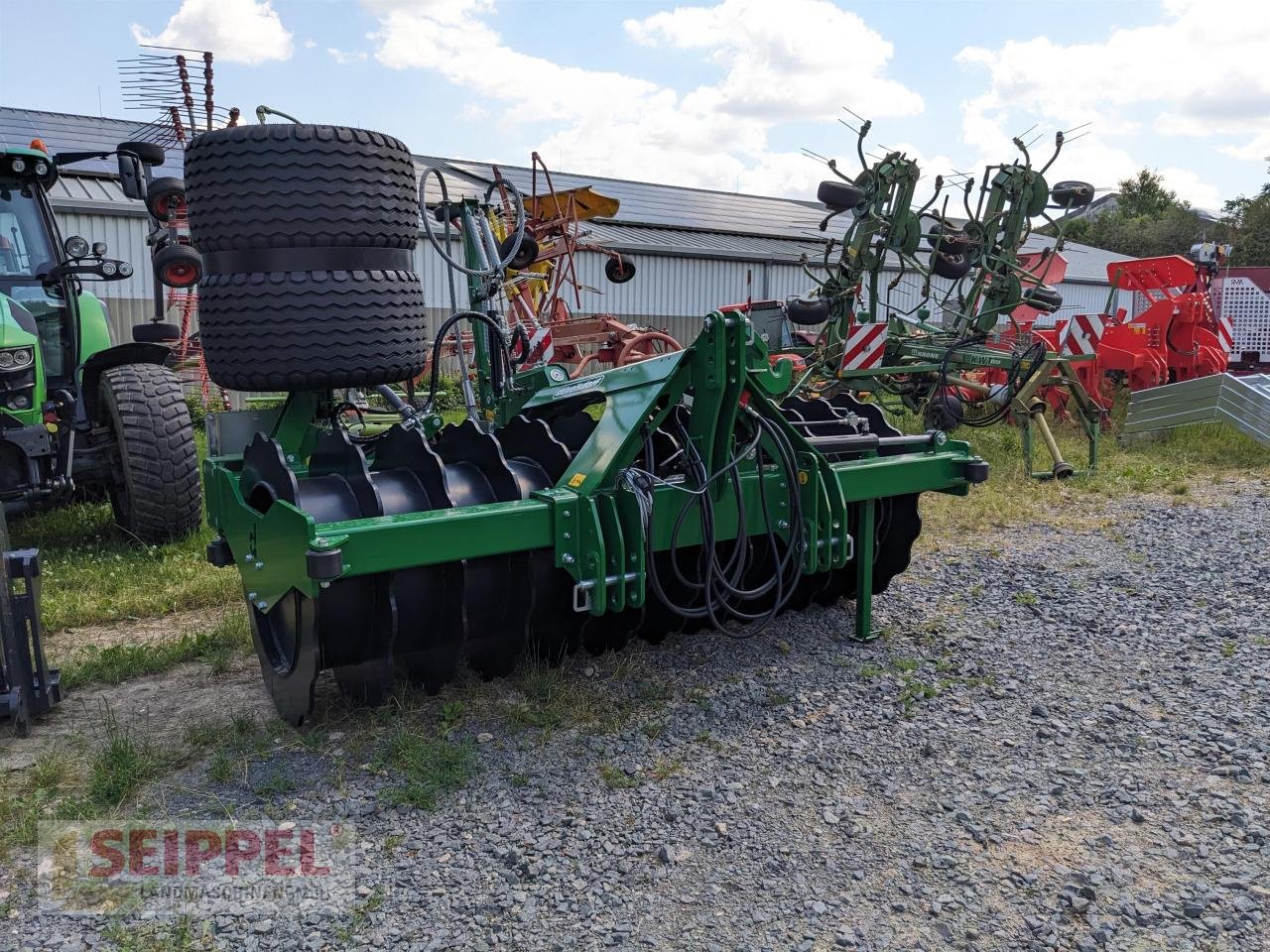 Walze des Typs Düvelsdorf SILAGEWALZE SEITENVERSCHUB 3,00M, Neumaschine in Groß-Umstadt (Bild 1)